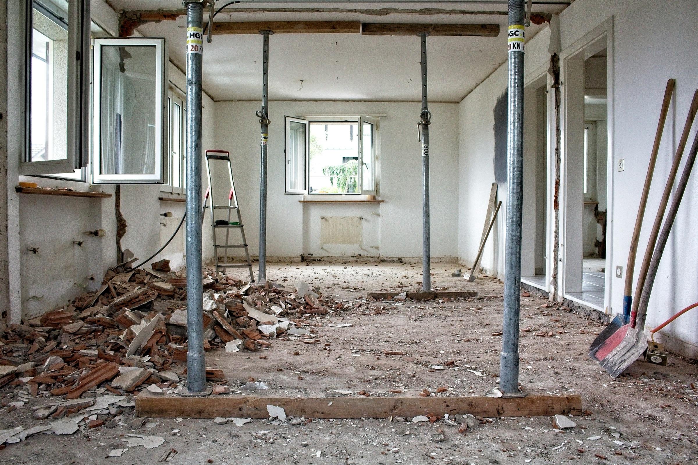 Renovated kitchen interior detail, illustrative only — not the actual property